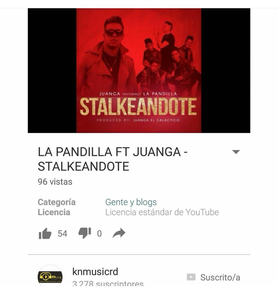 kanquimania24_7's tweet photo. Yaa escucharon “Stalkeandote"  De @LaPandillaRD&amp; @JuanGax Deleen pa Youtube -> KnMusicRD 
-Priscel http://t.co/vnHTkFBGCl