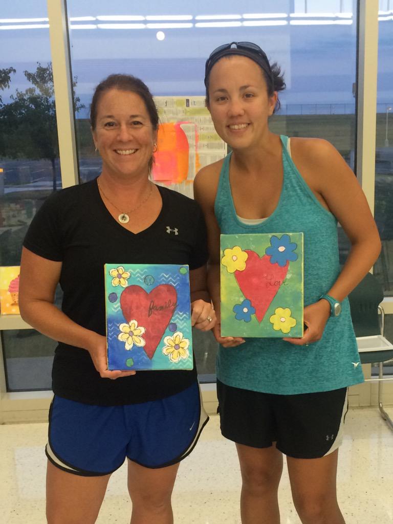 CDFHvarsity's tweet photo. Coaches have painting skills too!! @Q_Gillis #ChannelYourInnerArtist http://t.co/ulw16Uqyxl