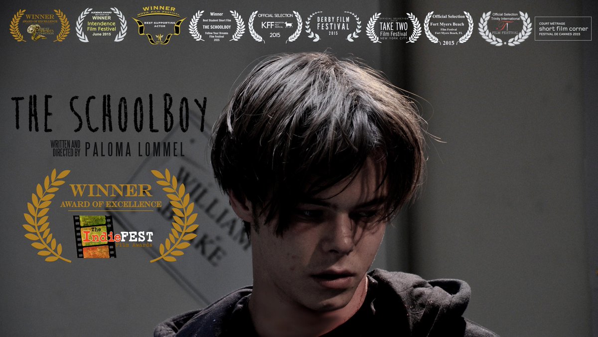 The Schoolboy won an Award of Excellence for Best Women Filmmakers at the prestigious <a href="/TheIndieFest/">The IndieFEST</a> ! THANK YOU!!
