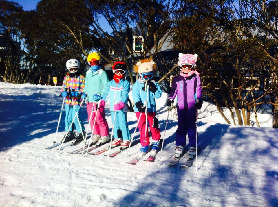 8.30am and the animals are all assembled outside @asgaardhotham @_hotham #gloriousdayahead