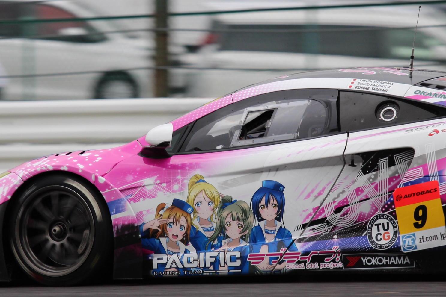 マクラーレン GT3 μ`sPACIFIC RACING TEAM×ラブライブ! 1/24 PACIFIC RACINGXラブライブ! マクラーレンMP4-12C GT3
