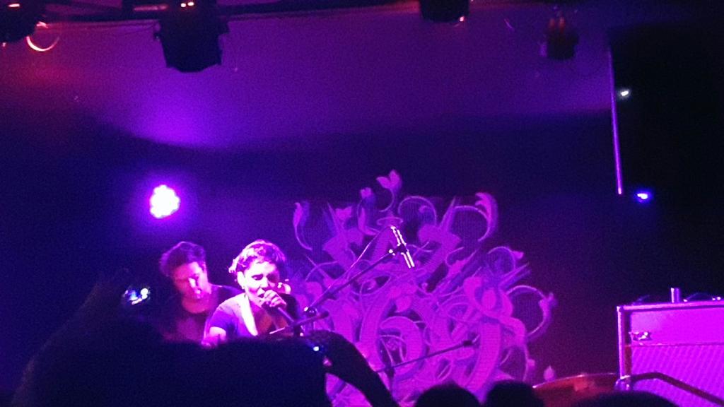 daramogo's tweet image. Finaliza su presentación @missgarrison en @HermosoRuido