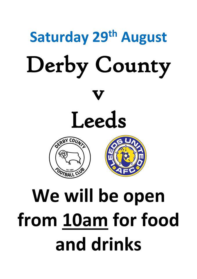 We're open from 10am this morning for food and drinks.