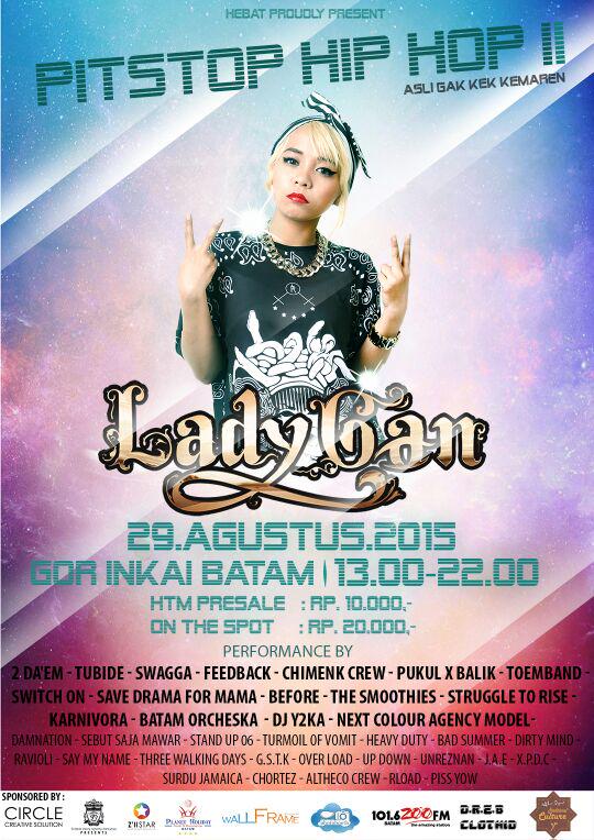 Hari ini ibadah hip hop berjamaah yuk di Gor Inkai Batam. Cc <a href="/hiphopindonet/">Hiphop Indonesia</a>