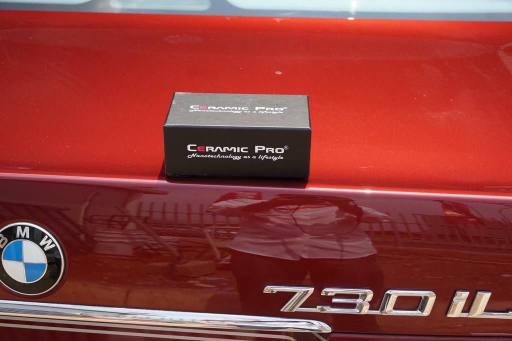 CeramicproID's tweet image. Live coating interior &amp;amp; eksterior BMW ALPINA 730 iL @GIIAS_ID