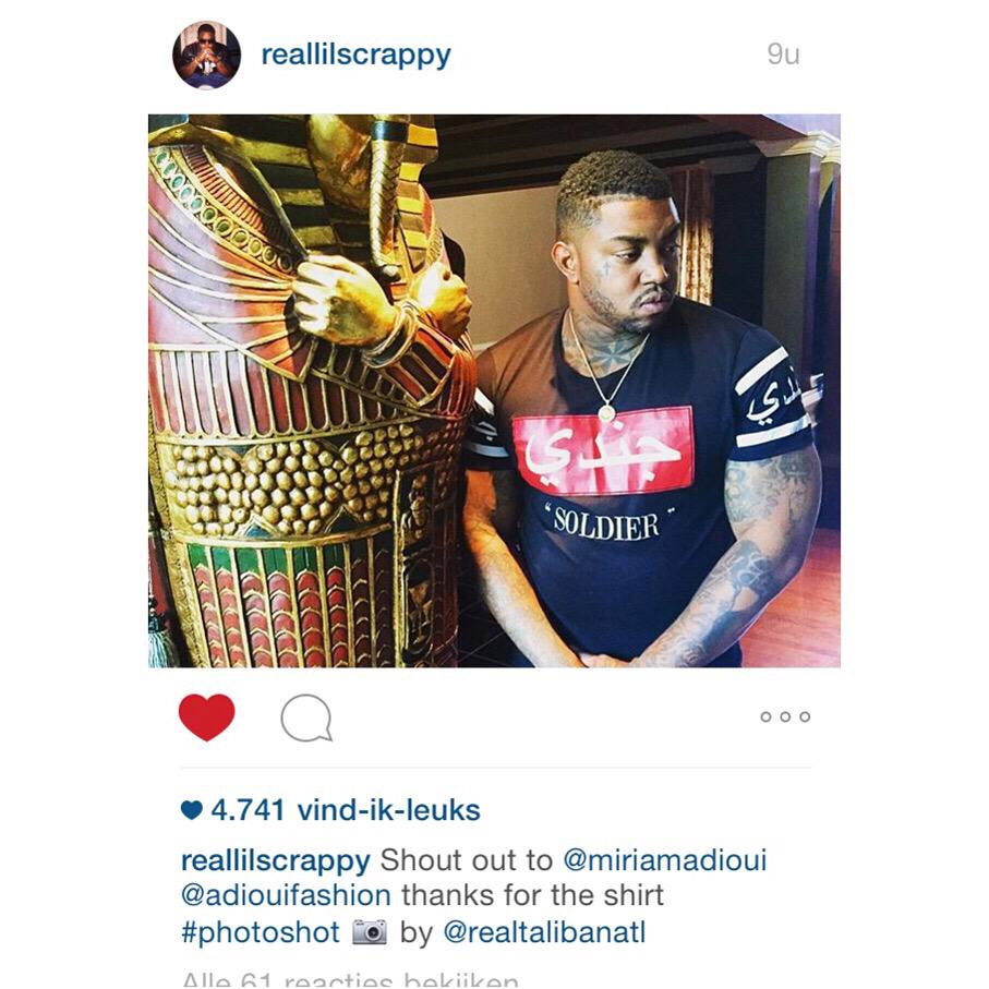 Repost <a href="/reallilscrappy/">Lil Scrappy</a> X <a href="/adiouifashion/">adiouifashion</a> 🆒🇺🇸✈️✨ #LAHHATL #ADIOUIFASHION #ATLANTA #GANG