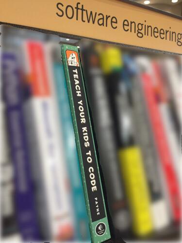 Jim__Stewart's tweet photo. @brysonpayne Look what I found in the Georgia Tech @BNBuzz bookstore. @teachkidscode http://t.co/KDny7y5Md5