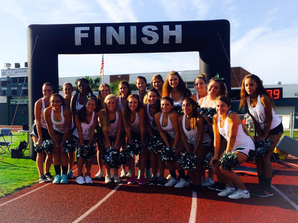 FPC_Cheer's tweet image. And that&apos;s a wrap! The first Bulldog 5K is in the books! Congrats to al the runners!