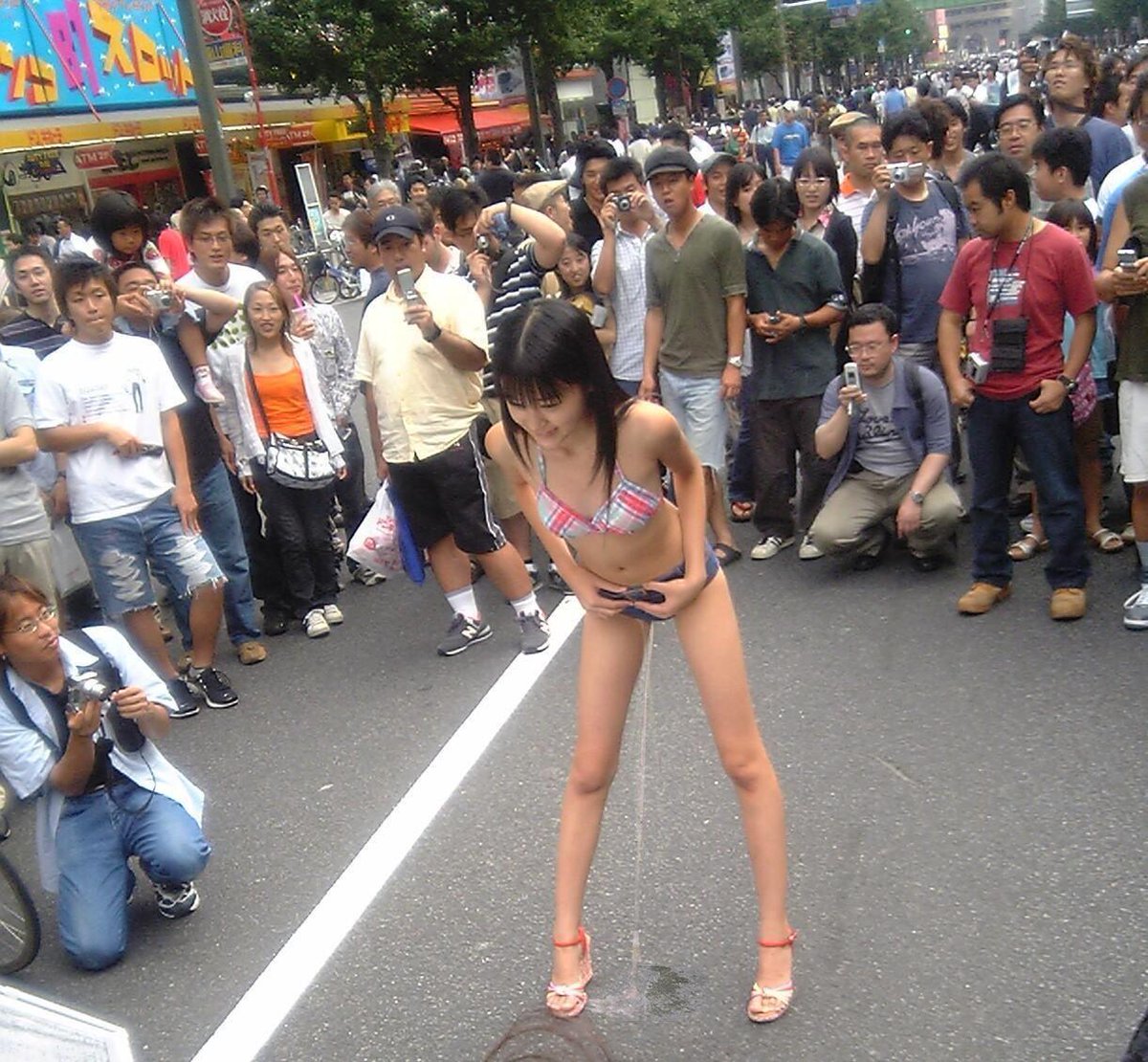 public Japanese nude SpankBang