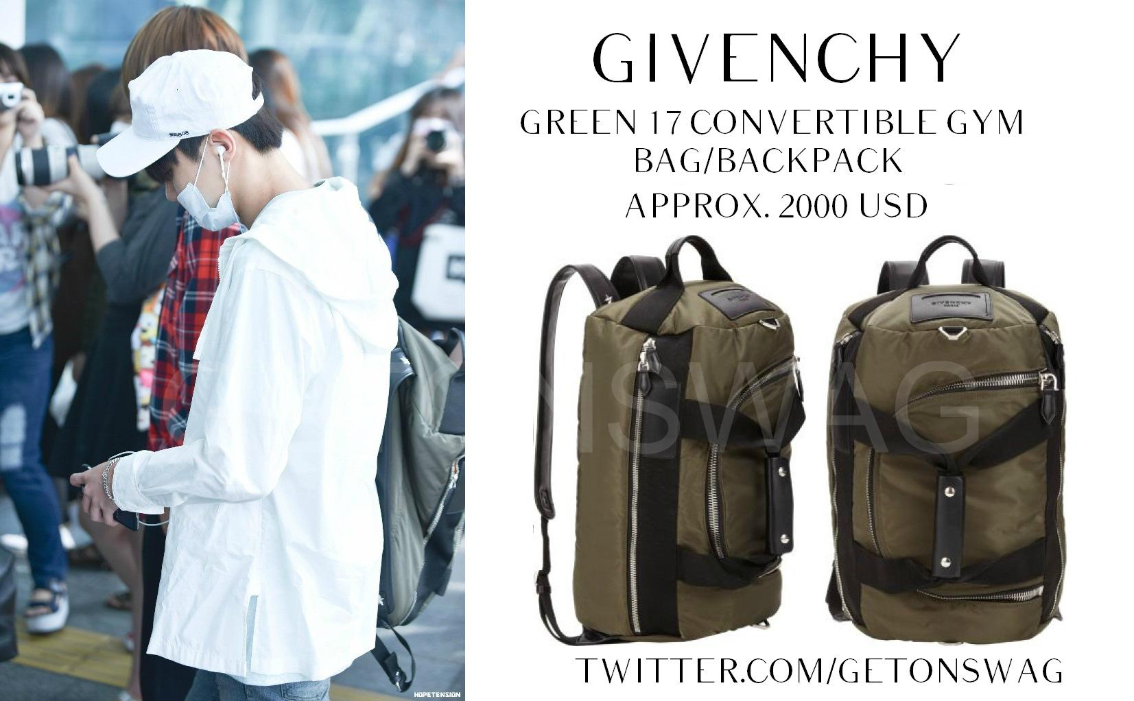 Convertible gym backpack outlet