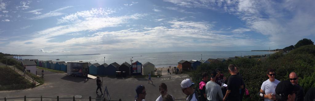 Beautiful weather down in Christchurch this morning, all set to now get racing <a href="/ThundercatUK/">Thundercat Racing</a>