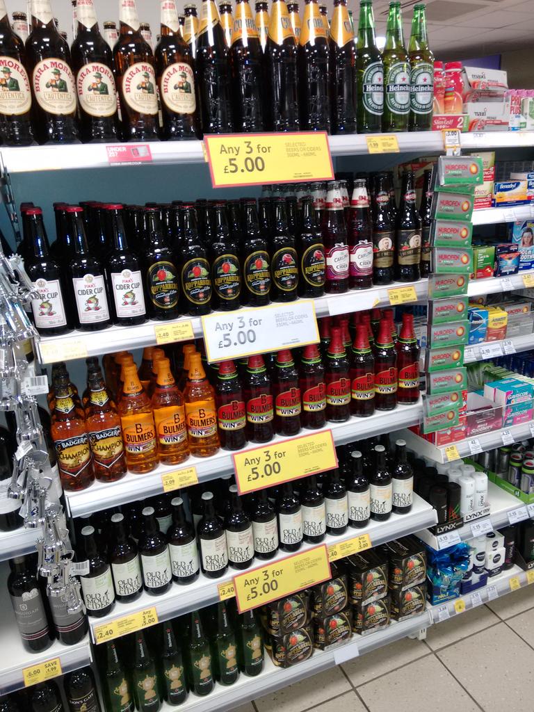 All of these ciders, beers and more are three for a fiver! It's a bank holiday weekend, is anyone catching my drift??
