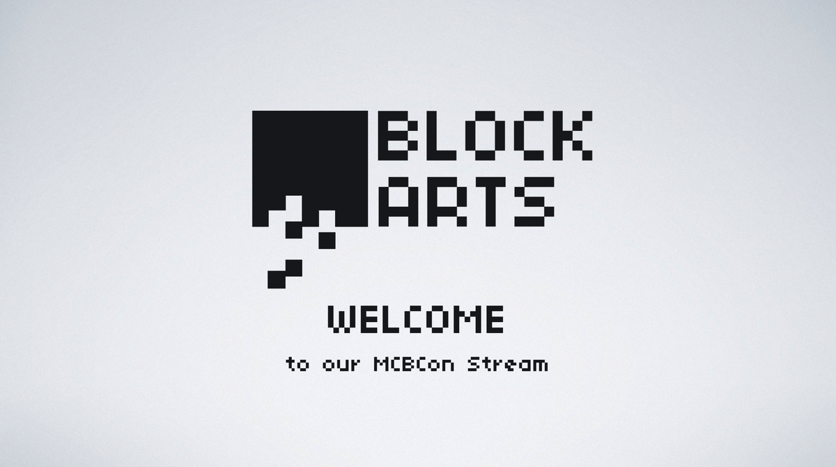 blockartsMC's tweet photo. We are doing a Q&amp;A in our @MCBCon stream today at 2PM GMT.
Make sure to ask questions on twitter with #BlockArts now! http://t.co/iqIj2apmHP