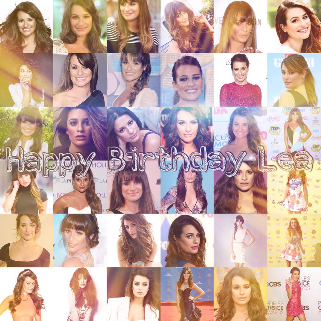 Happy Birthday Lea Michele!!!  