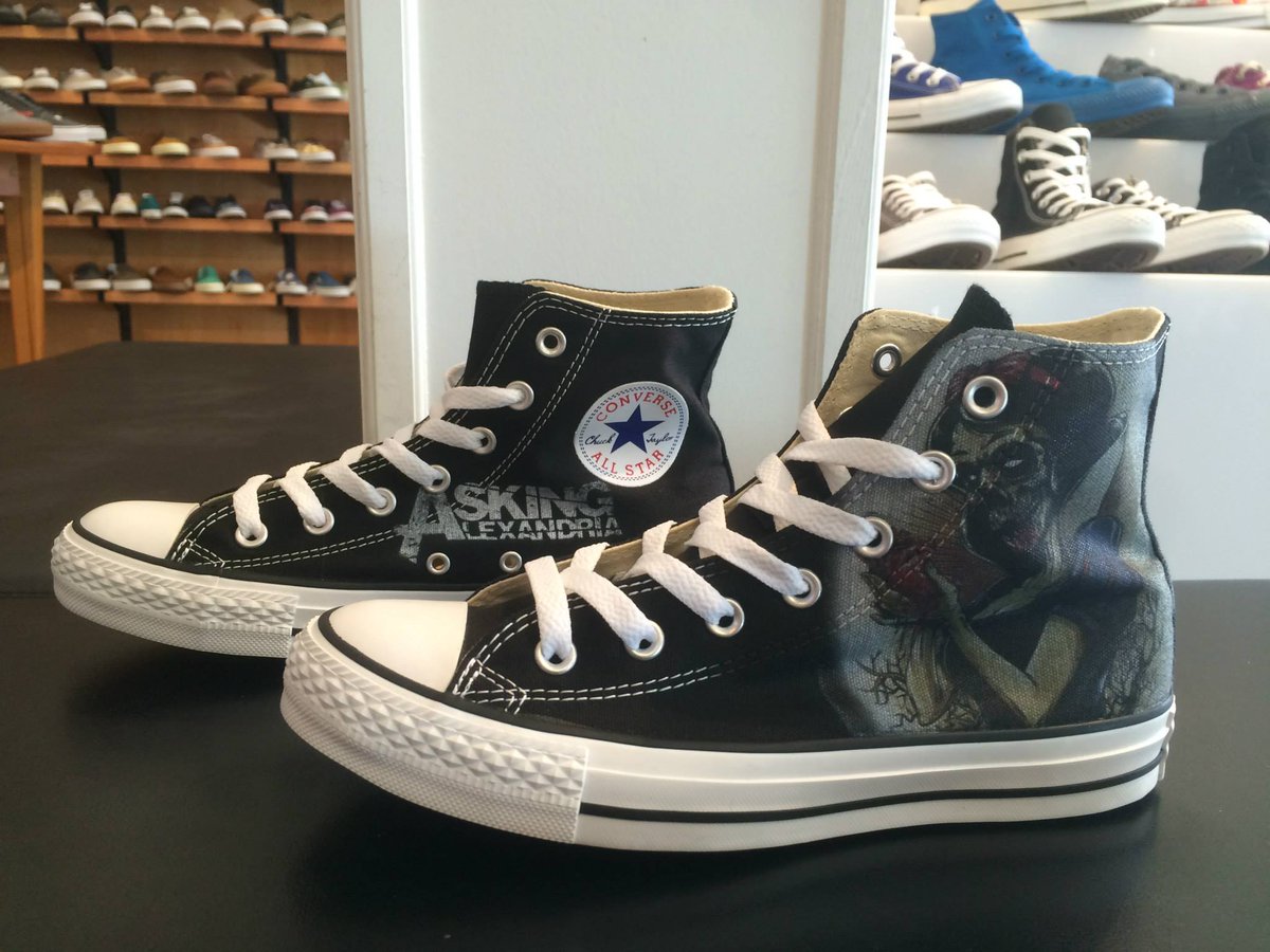 Baggins Shoes on Twitter: "Awesome custom fan of #AskingAlexandria made. Check it @AAofficial #converse #custom http://t.co/EZiMz7De2o" / Twitter