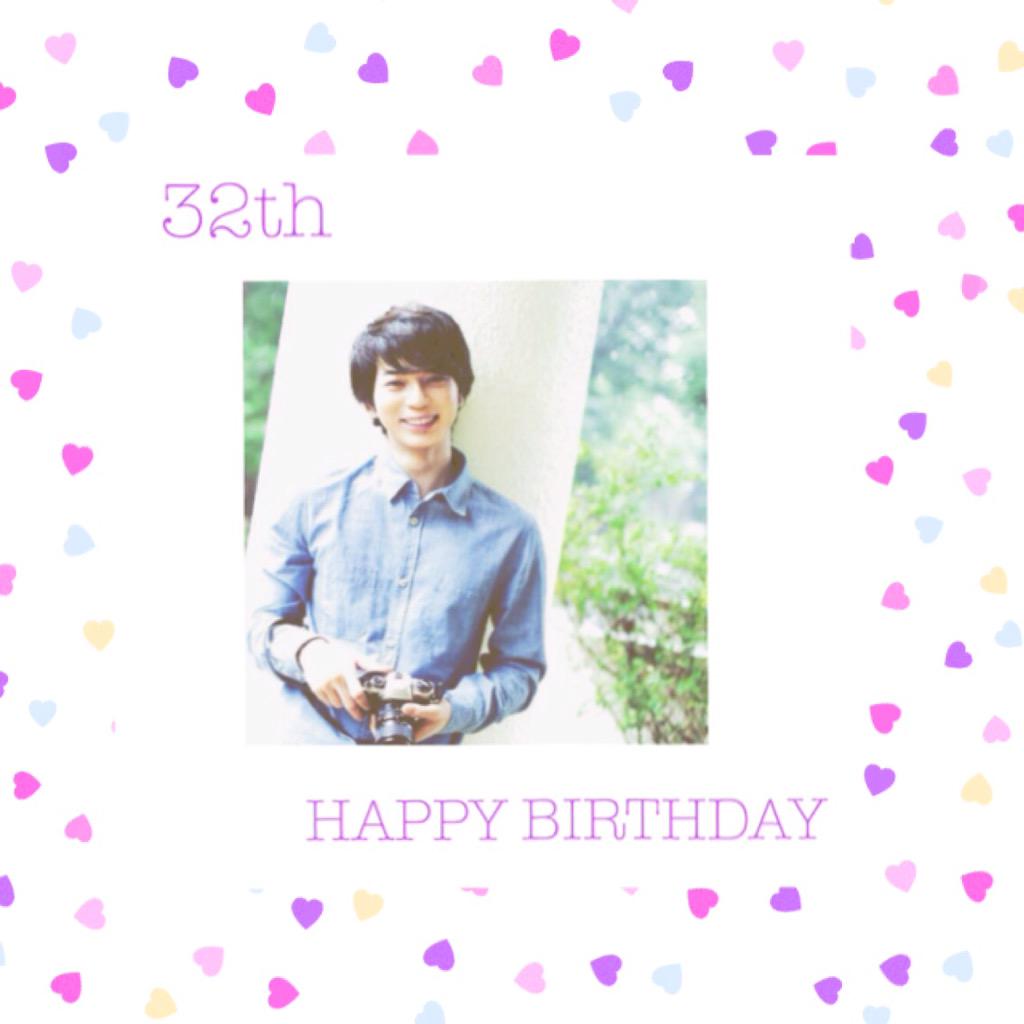 HAPPY BIRTHDAY  Jun Matsumoto 1983.08.30 2015.08.30 