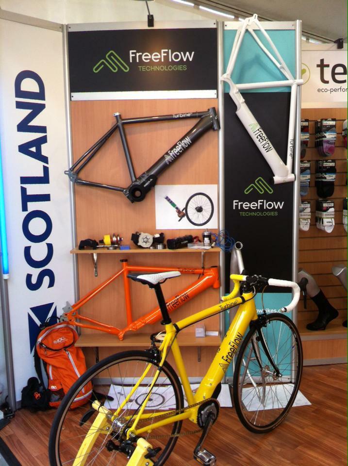 quickfiresport's tweet image. Great products on the Scotland stand @EUROBIKE_SHOW @GreaseMonkeyCyc @tekoforlife @FreeFlowBikes #eurobike