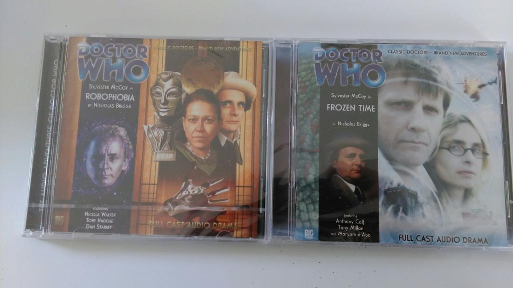  Happy birthday Sylvester McCoy! Looking forward to getting stuck into these 2 new arrivals shortly. 