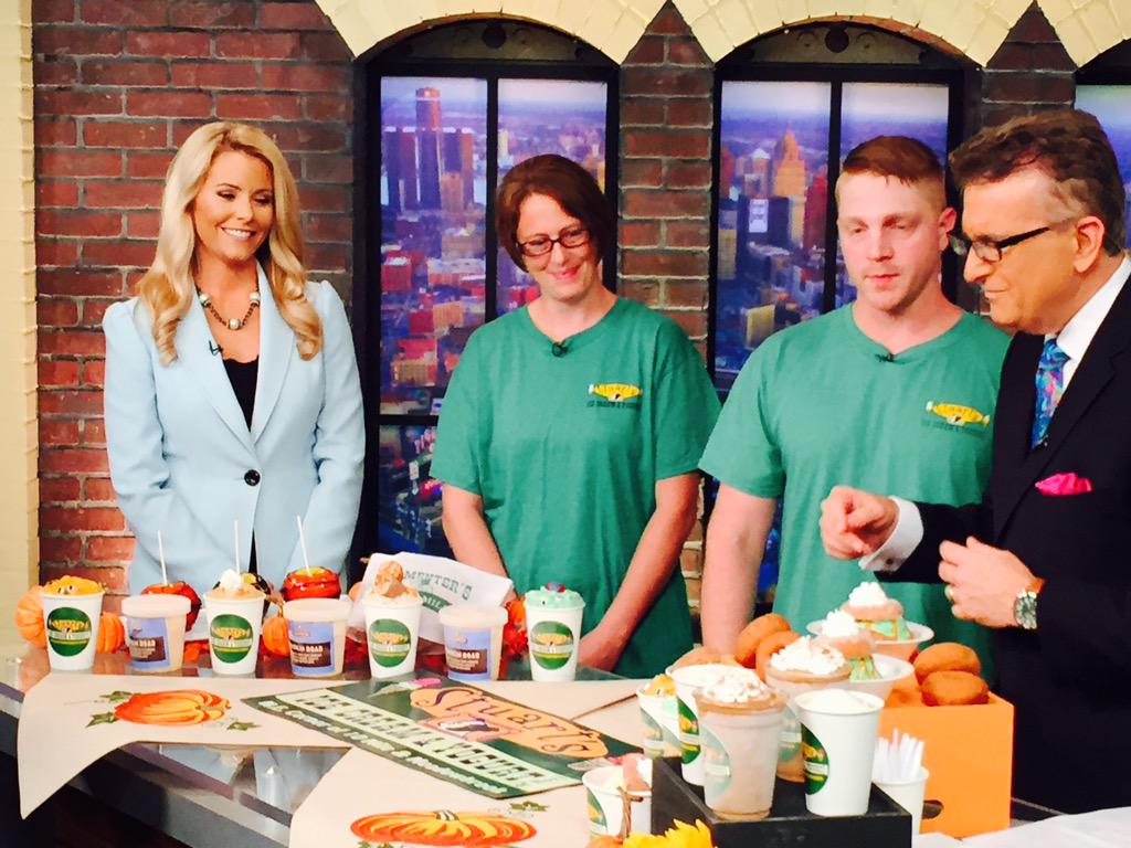 StuartsofNovi's tweet image. Thanks for everything @FOX2News @AmyAndrewsFOX2 @charlielangton. Hope u enjoyed our fall menu #icecream #fall #foodie