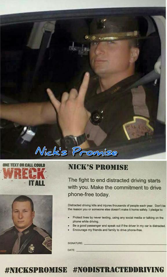 NicksPromise's tweet photo. http://t.co/woDTA805B6 #nickspromise #nodistracteddriving #flyhightrooperdees http://t.co/aX1ksIuuIl
