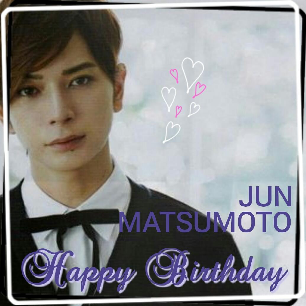 JUN MATSUMOTO 
Happy Birthday   1983.08.30 2015.08.30                                                           