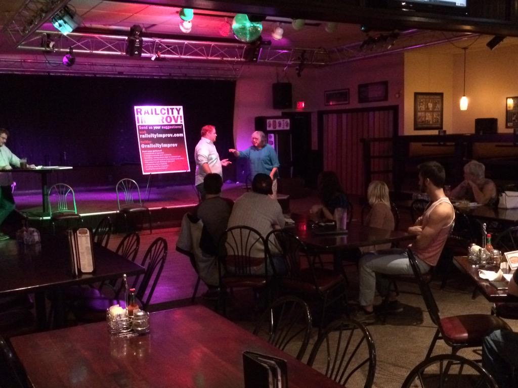 Ben and Karen. Acting like idiots at the Arena last night. #soproud