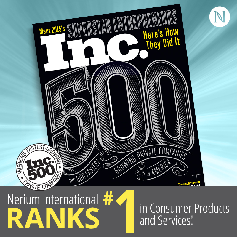 doublelnla's tweet photo. Inc. Magazine ranks Nerium International #1 in Consumer Products and Services! Read more: http://t.co/4tYT6pMBVS http://t.co/tkm2eNk9co