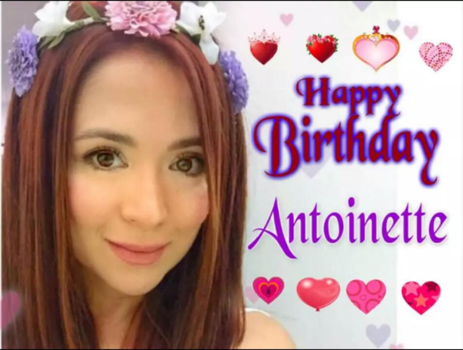 It\s the 30th of Aug. let\s greet the very gorgeous Antoinette Taus a Happy Happy birthday! 