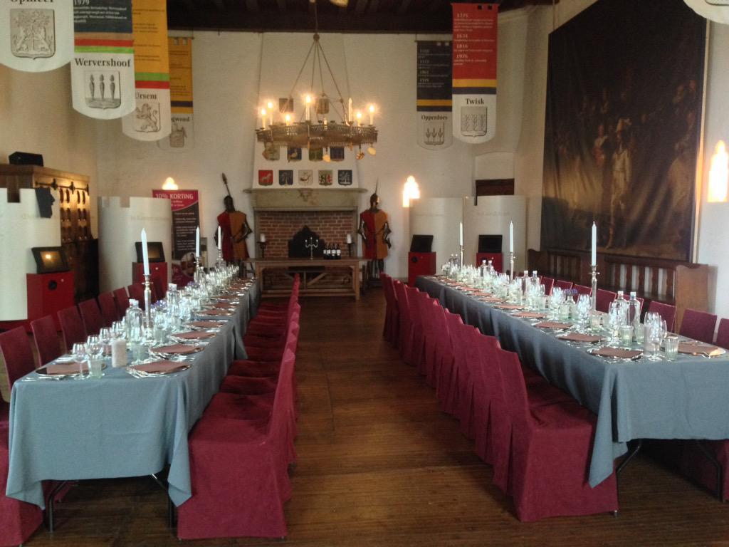 Getting ready for the RSM Regatta dinner and party in the Radboud Castle - Medemblik, Holland @rsmmba <a href="/rsmalumni/">RSM Alumni</a>