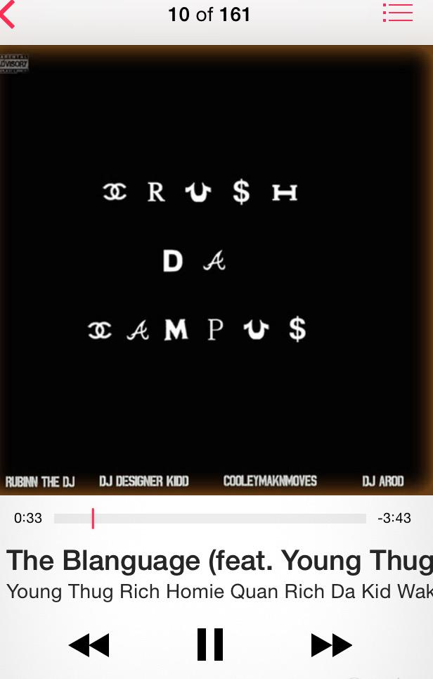 Dj_DesignerKidd's tweet image. Np: @youngthug #Blanguage #CrushTheCampus #Designermusic13