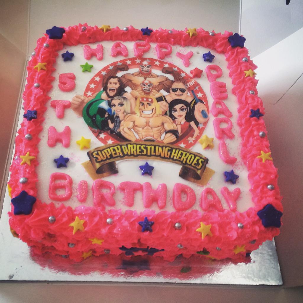 HeroWrestling's tweet photo. Pearl's Super Wrestling Heroes Birthday Cake.
Do need a cake designed? http://t.co/qgCXyjOch6 #birthdaycake #turning5 http://t.co/jdFjt1HNFZ