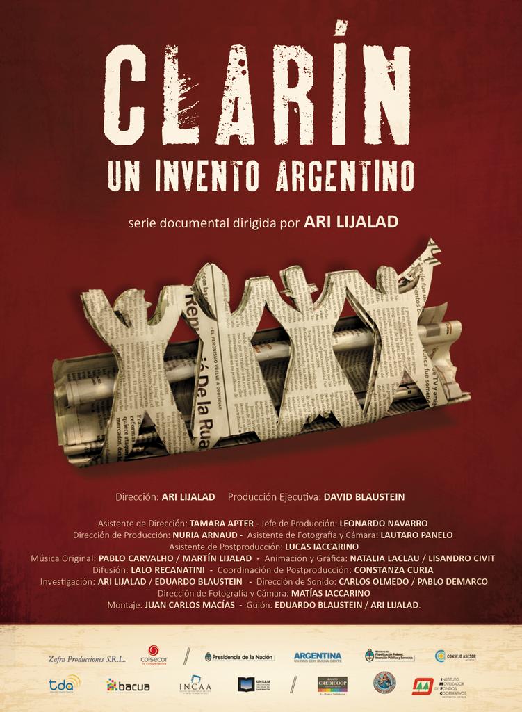 arilijalad's tweet image. CONFIRMADO
Reestreno de "Clarín Un Invento Argentino" en @TV_Publica 
A partir del sábado 12/9

Difundan x favor
RT