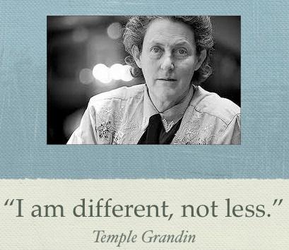 Happy Birthday Temple Grandin!  Thank you for your advocacy and example! 