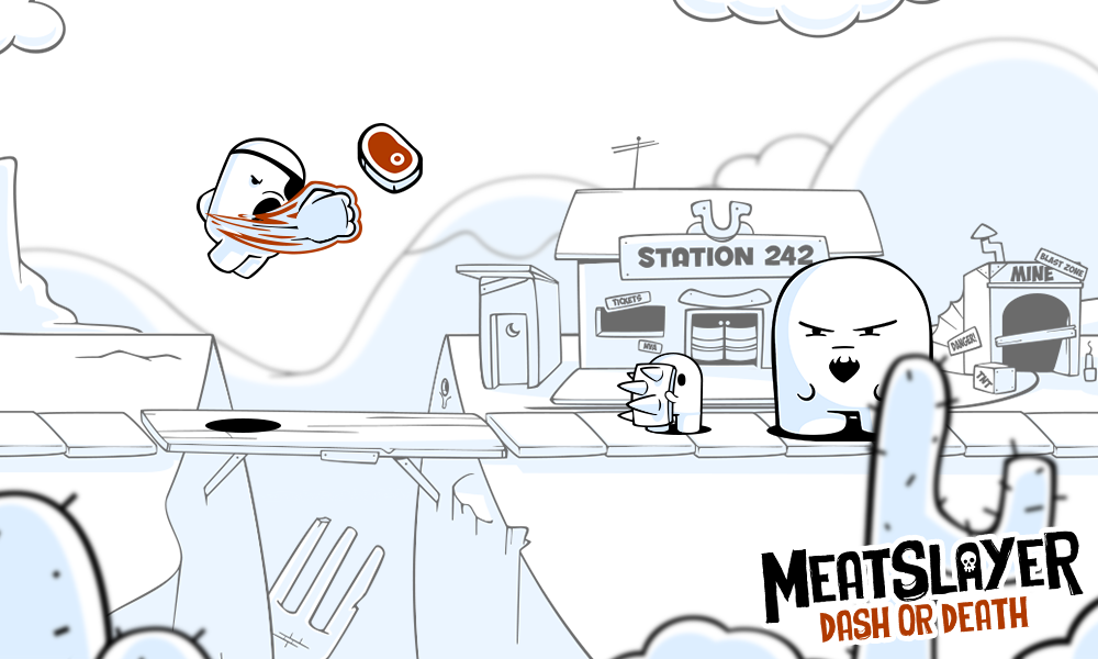 themeatly's tweet photo. The DANGER is mounting for MeatSlayer!
..This game is getting intense! ;)
#gamedev #MeatSlayer #screenshotsaturday http://t.co/WrwMG5V3wK