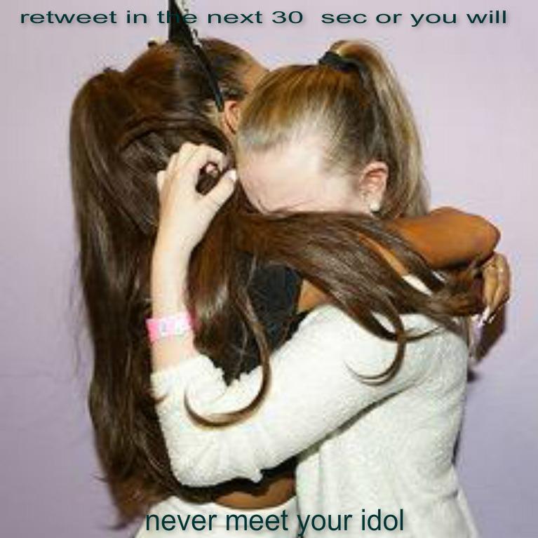 kurently's tweet image. ew ariana got bigger
