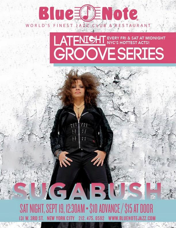 Earthdriver's tweet image. #SugaBush #BlueNoteNYC #Earthdriver.org #Sept19