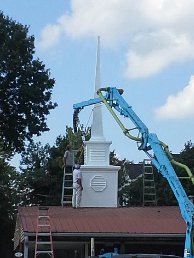 JLMBuildingUp's tweet photo. BIG changes happening at JLM today! Thankful for the men helping us become more visible in our city! http://t.co/UAjLtG1rV6