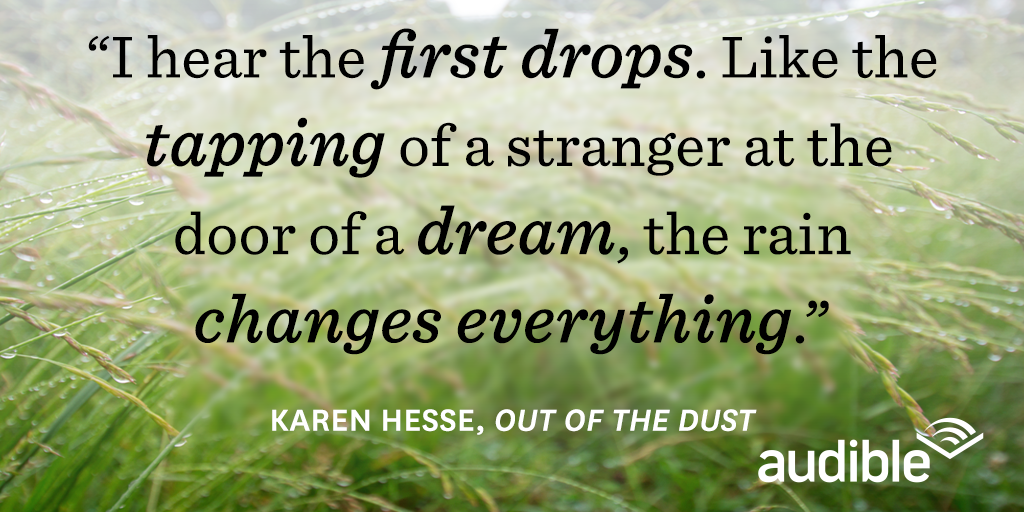 Happy Birthday to author Karen Hesse, author of the Newberry Award-winning Out of the Dust.  