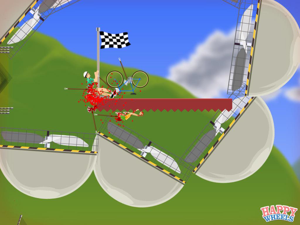 lukeluvsmarkmoo's tweet image. Damn Done that&apos;s on Happy Wheels mobile.