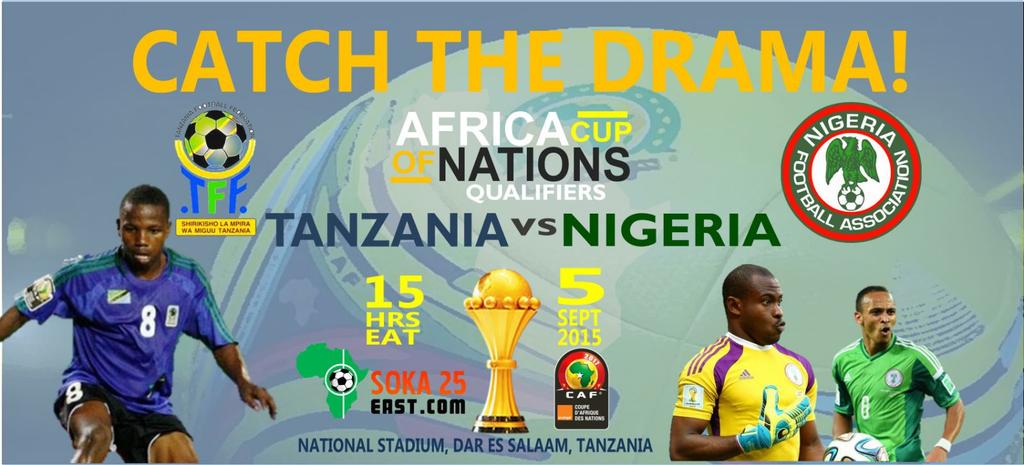 The Big one Tanzania v Nigeria @jamalmalinzi @Tanfootball @thenff @SundayOOliseh @PinnickAmaju