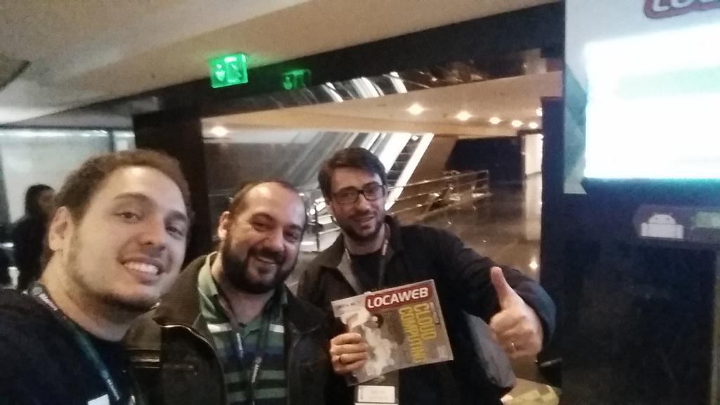 Cascozza's tweet image. #androiddevconf um ótimo lugar para encontrar amigos e falar sobre #jelastic ! Vallew galera.