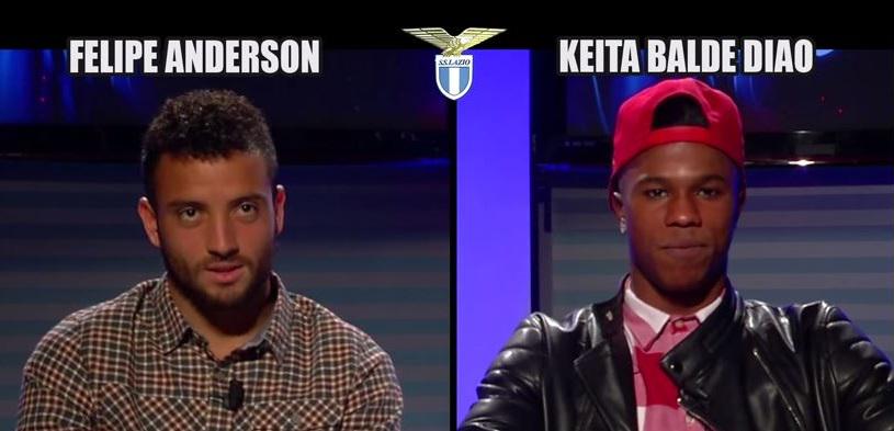 QuelliDiMeeting's tweet photo. Domani non perdete il faccia a faccia tra @F_Andersoon e @keitabalde14 per gentile concessione di #LazioStyleChannel! http://t.co/jPTDNwwELg