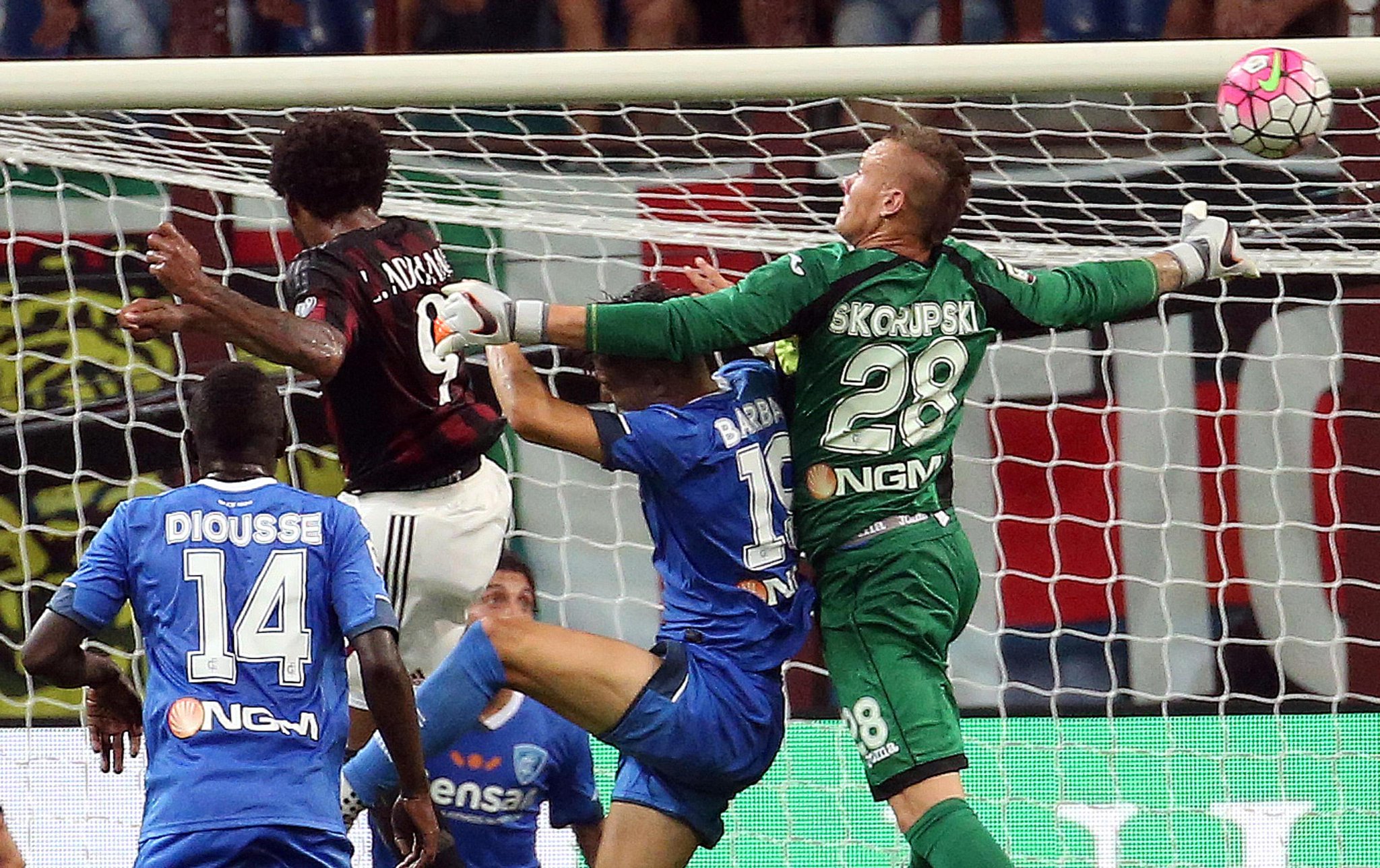 Anticipo Serie A: Milan batte Empoli 2-1 con molta fatica