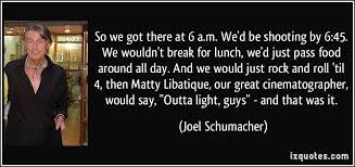 Happy Birthday to director Joel Schumacher!!! 