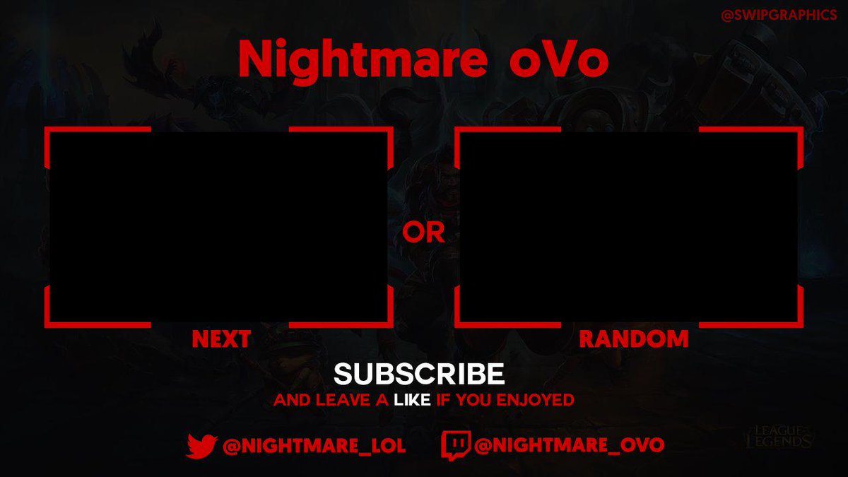 SwipGraphics's tweet image. Outro for @Nightmare_lol ! #FAV &amp;amp; #RT
@ShoutRTs @ShoutGamers @GamerRTer