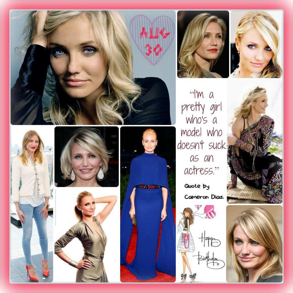 Happy Birthday Cameron Diaz Aug 30 Event  