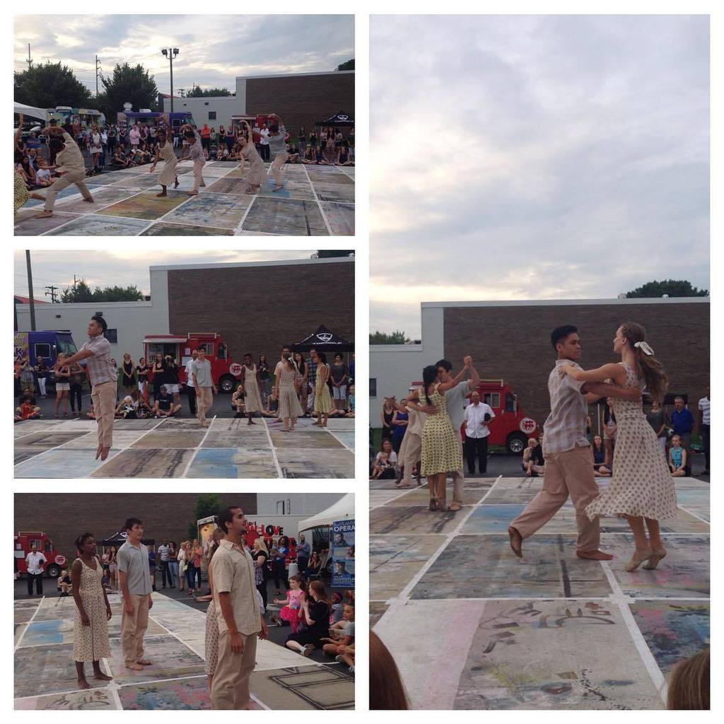 AtlantaBallet's tweet photo. Wabi Sabi Magic #goldenhour #abblockparty http://t.co/vCybzBgLDZ http://t.co/jfLZKRK2Gz
