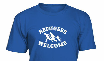 refugeewelcome's tweet photo. T-Shirts «#refugeeswelcome»: https://t.co/PFu9fQN2JR
(#Flüchtlinge #refugees #Asylanten #Mundaufmachen #Solidarität) http://t.co/deI1xjMWBd