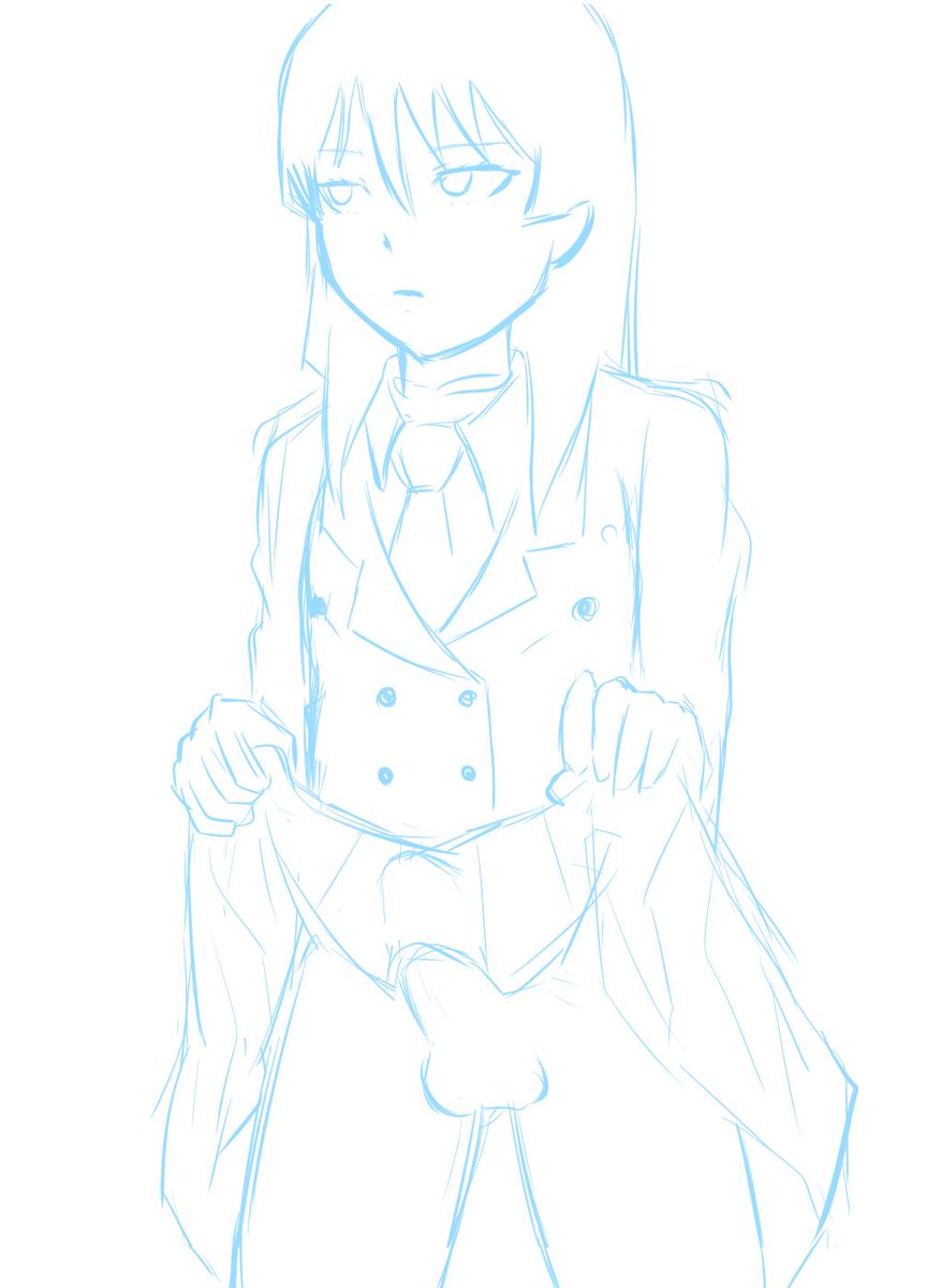 まさか男の娘だったとは…#下セカ #下ネタという概念が存在しない退屈な世界 