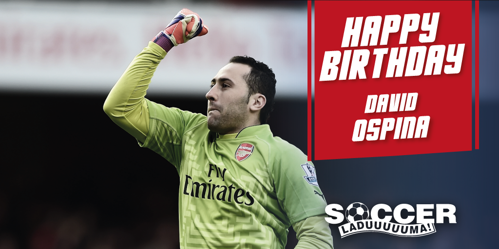Happy Birthday to goalkeeper David Ospina! 